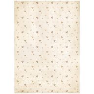 DFSA41092 - A4 rizspapír csom. - Baby hearts pattern