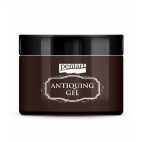 Pentart dekor antikoló gél 150ml - Barna 38815