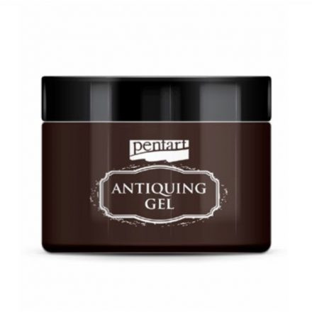 Pentart dekor antikoló gél 150ml - Barna 38815