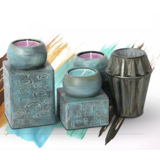 Pentart dekor antikoló gél 150ml - Patinazöld 38818 – kreatív festéshez