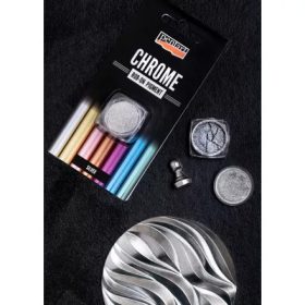 Pentart Rub-On Pigment, 0,5g Króm effekt - Ezüst 41350