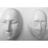 Gipszkiöntő forma, normál - Könnyített közepes maszk