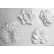 Gipszkiöntő forma, normál - Tavaszi virágok