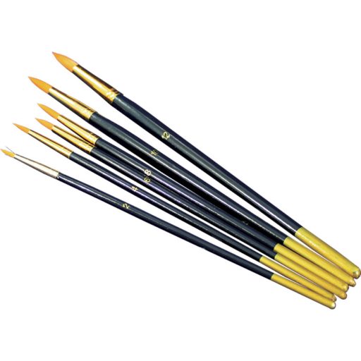 Ecset szett, 6 részes, hegyes 2-12-ig 18817 – kreatív hobby projektekhez
