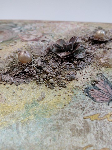 Pentart 3D por 100ml, közepes szemcse 29764