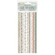 DFLRB171 - Rub-on cm 10,16x21,6 - Venice City of Art stripes