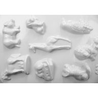 Gipszkiöntő forma, normál - Állatok, oroszlános