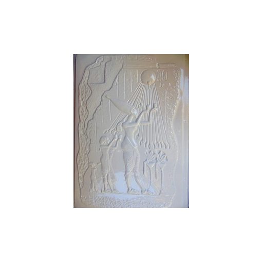 Gipszkiöntő, 26*20 cm, egyiptomi - Aton napisten 176