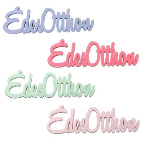 Fafelirat - Édes otthon, vegyes színek 15cm 4db/cs 4328V