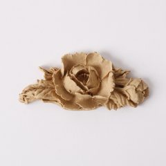   Hőre lágyuló fa díszítőelem - rózsa girland 6,5*3cm 43382