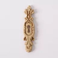 Hőre lágyuló fa díszítőelem - Kulcslyuk 7*6,5cm 43388 – festéshez, dekorációhoz
