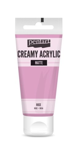 Pentart krémes akrilfesték, matt 60ml  - Rózsaszín 29677