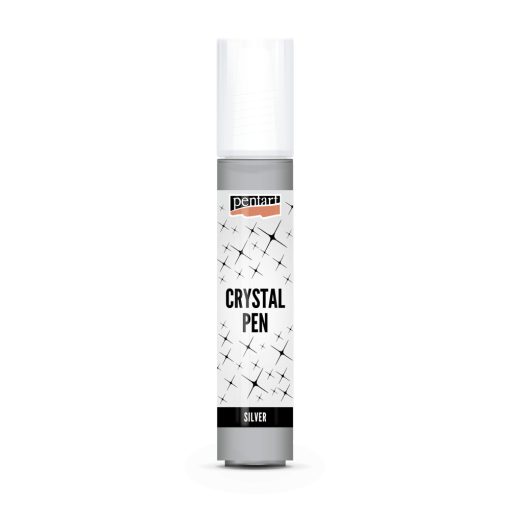 +R- Pentart Kristálytoll 30ml - Ezüst 43755