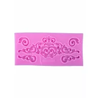 Szilikon öntőforma - Díszítő minta 13*6,5cm 44058 – kreatív hobby projektekhez