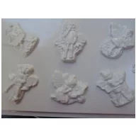 Gipszkiöntő forma, normál - Virágtündérek