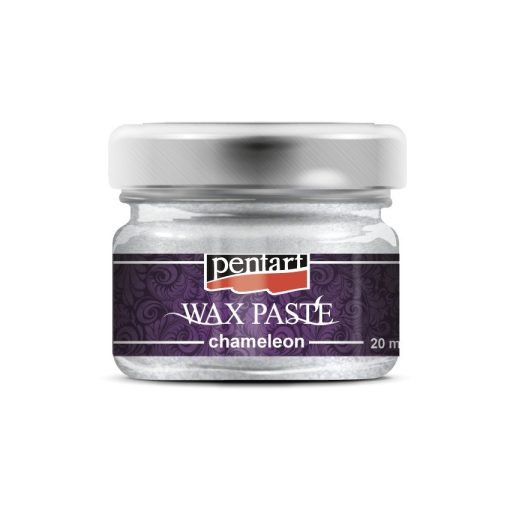 Pentart viaszpaszta WAX chameleon, 20 ml  - Csillogó ezüst 4607