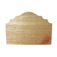 Fa ajtópanel csúcsos 29*21*0,5cm 32888 – Díszíthető alapanyagok