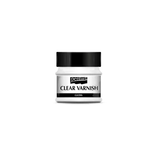 Pentart színtelen lakk, fényes, oldószeres, 50 ml 35111 – hobby projektekhez