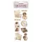 DFLRB205 - Rub-on cm 10,16x21,6 - Quiet Days vintage treasures