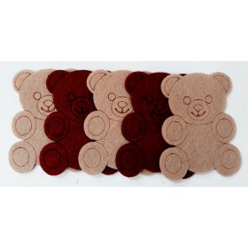 Filcfigura macik 5b/cs, kb. 6,5cm 25148