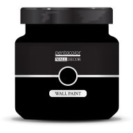WD Falfesték 1000 ml mélyfekete – belső faldekorációhoz