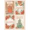 DFSA4808 - A4 rizspapír csom. - All Around Christmas 4 cards