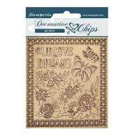   SCB134 - Chipboard cm 14x14 - Garden of Promises szerelmeink és álmaink