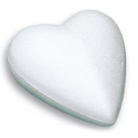 Polisztirol / hungarocell szív 5 cm 4652