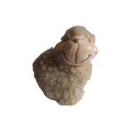 Bundás bárányka, krémszínű 5*5,7cm 467252 – húsvéti dekorációhoz