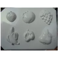 Gipszkiöntő forma, normál - Gyümölcsök