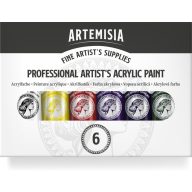 Artemisia akrilfesték szett 6 x 20 ml – festőknek és alkotóknak