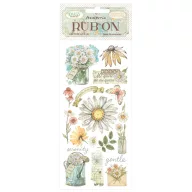   DFLRB223 - Rub-on cm 10,16x21,6 - Daisy Art Me quiere no me quiere