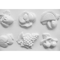 Gipszkiöntő forma, normál - Vegyes gyümölcsök