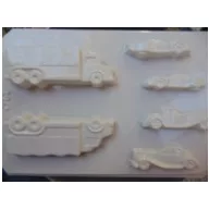 Gipszkiöntő forma, normál - 3D Autók, kamion