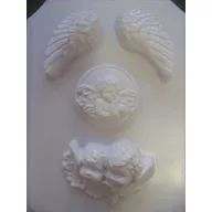 Gipszkiöntő forma, normál - Angyalszárnyak