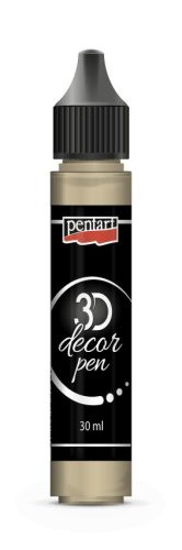 Pentart 3D dekortoll 30ml - Arany 33854