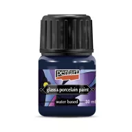 Pentart üvegfesték / porcelánfesték 30ml - Kék 21345 – kreatív festéshez
