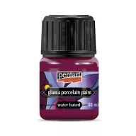 Pentart üvegfesték / porcelánfesték 30ml - Magenta 21338 – kreatív festéshez