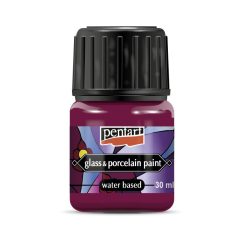 Pentart üvegfesték / porcelánfesték 30ml - Magenta 21338