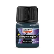Pentart üvegfesték / porcelánfesték 30ml - Türkizzöld 21343 – kreatív festéshez