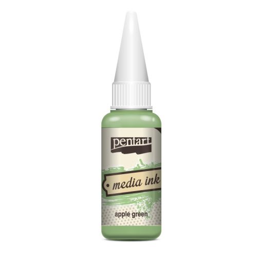 Pentart Média tinta, alkoholos 20ml -  Almazöld 21036