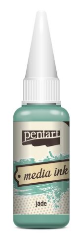 Pentart Média tinta, alkoholos 20ml -  Jadekő 21038