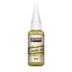 Pentart Média tinta, alkoholos 20ml - Szalma 21033