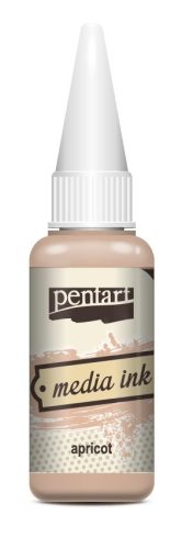 Pentart Média tinta, alkoholos 20ml -  Barack 21025