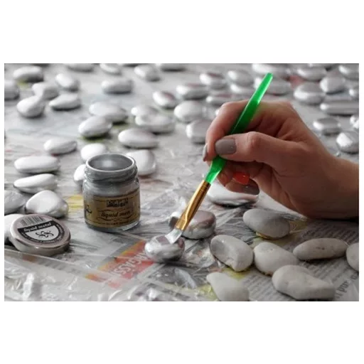 Pentart folyékony fém 30ml - Arany 21079 – hobby projektekhez