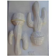 Gipszkiöntő forma, normál - 3D Nagy kaktuszok
