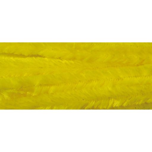 Zsenília drót 30 cm 10/cs  - Citromsárga – kreatív hobby projektekhez és dekorációhoz – Papelito.hu