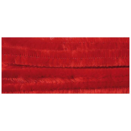 Zsenília drót 30 cm 10/cs  - Piros – kreatív hobby projektekhez és dekorációhoz – Papelito.hu