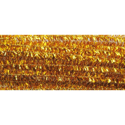 Zsenília drót 30 cm, 10/cs  - Metál arany 25596