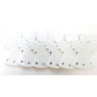 Filcfigura, angyal csillagos 5-6cm, 6db/cs, 23281 – koszorúhoz, virágdekorációhoz